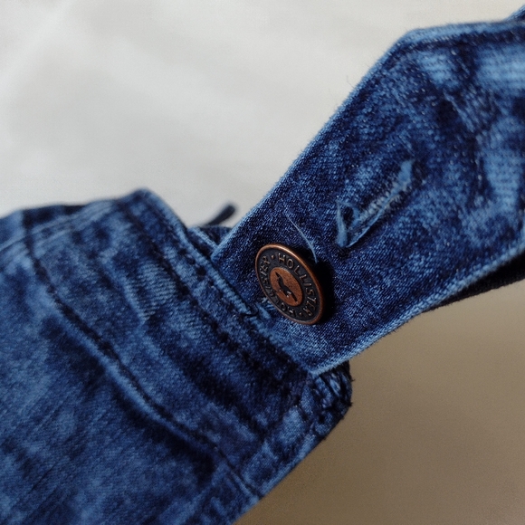Hollister overalls size xs women tween teen like new condition - Picture 10 of 11